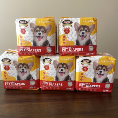 Dono Disposable Puppy Diapers Size XS - LOT OF 5 PACKS = 80 Diapers