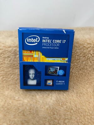Intel i7-4820K FCLGA2011 3.70 GHz 64 bit Processor 10MB Cache NIB Sealed