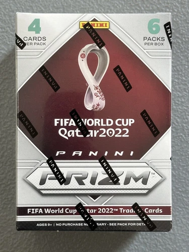 Auction #1 2022 Panini Prizm Soccer FIFA World Cup Qatar Blaster Box w/ 6 Packs