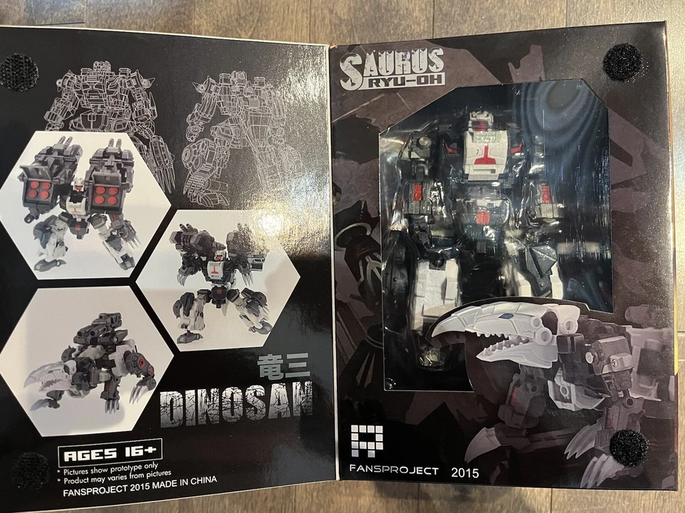 FansProject Transformers Combiner Saurus RUY-OH Dinosan DINOKING Monstructor New - Image 2 of 3