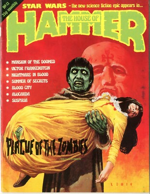 House of Hammer  Magazine  # 13  Vol 2  VERY FINE    April 1978   UK Edition