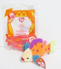 Ty Teenie Beanie Baby - "Lips", the Fish,  #1 of the 2000 Series * NEW