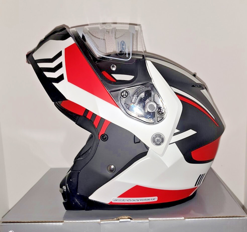 HJC C91 Kaon Motorcycle Helmet Modular Sunscreen Red SM Small C-91 USA DOT