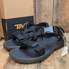MENS US 11 TEVA HURRICANE VERGE SANDALS BLACK OUTDOOR SPORT STRAP SHOE EU 44.5