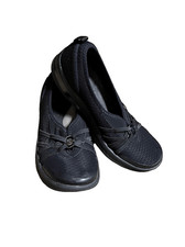 Bzees Niche Black Slip On Casual Shoe Size 10