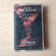 MICHAEL JACKSON -SCREAM- EP Rare Malaysia Cassette