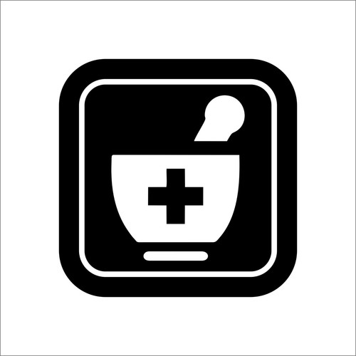 PHARMACY Decal Sticker Symbol, Vinyl, Window, Wall, Car Sign Car Colors & Sizes  - Picture 3 of 15