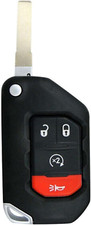 Replacement Keyless Key Fob for 2018-2022 Jeep Gladiator and Wrangler
