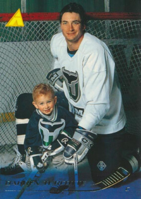1995-96 Pinnacle #20 DARREN TURCOTTE - Hartford Whalers