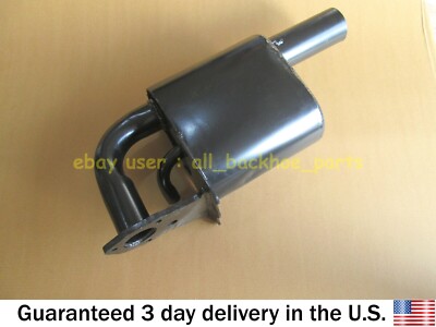 JCB BACKHOE - SILENCER EXHAUST BOX, JCB DIESELMAX ENGINE (128/H2997 400/X0059)