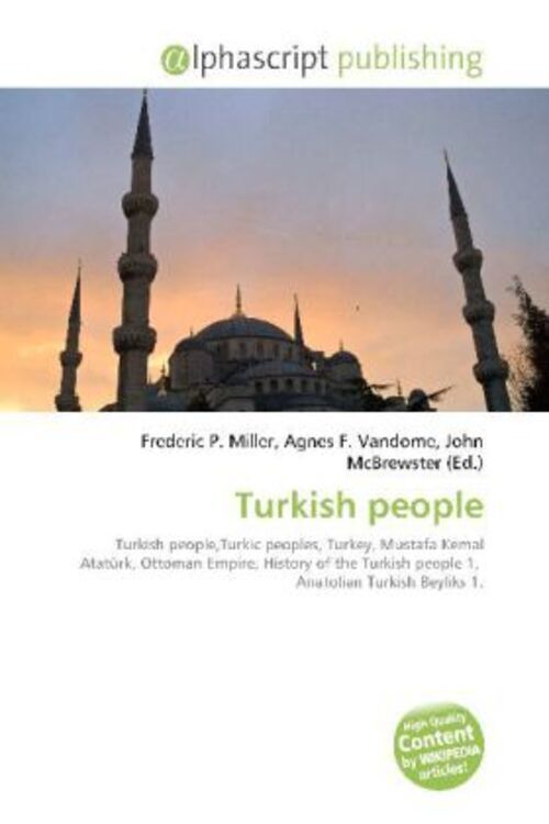 Frederic P. Miller (u. A.) | Turkish People | Taschenbuch | Englisch