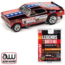 NEW Auto World 4Gear R26 Tom The Mongoose Mcewen '70 Plymouth Duster HO Slot Car