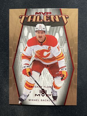 23-24 UD MVP Hockey Talent MT-94 Mikael Backlund
