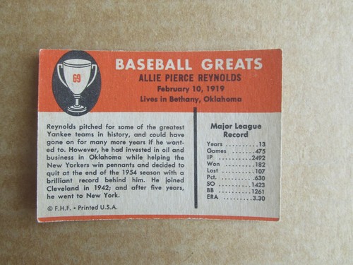 1961 FLEER BASEBALL CARD SINGLES COMPLETE YOUR SET PICK CHOOSE UPDATED 8/19 - 第 133/287 張圖片