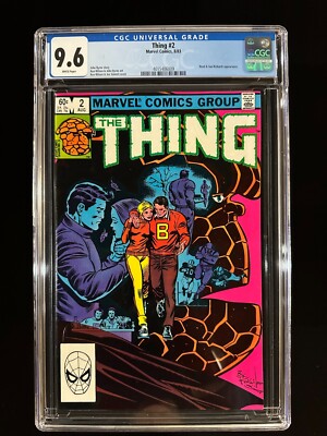 Thing #2 CGC 9.6 (1983) - Reed Richards & Sue Richards app