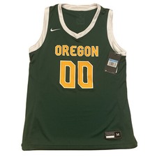 Nike Oregon Ducks Crossover Basketball Jersey Women's M CQ4356 Green White