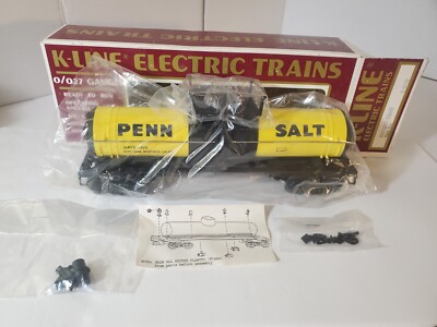 K-LINE O GAUGE K-6325 PENN-SALT CLASSIC TANK CAR OB NEW