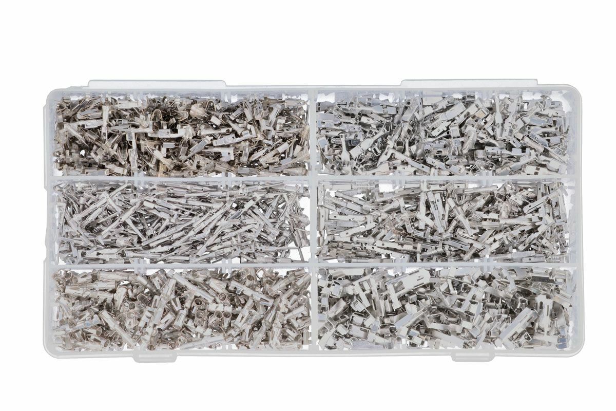 Connect 37688 Assorted Non-Insulated Terminals To Suit Volvo 1000pc