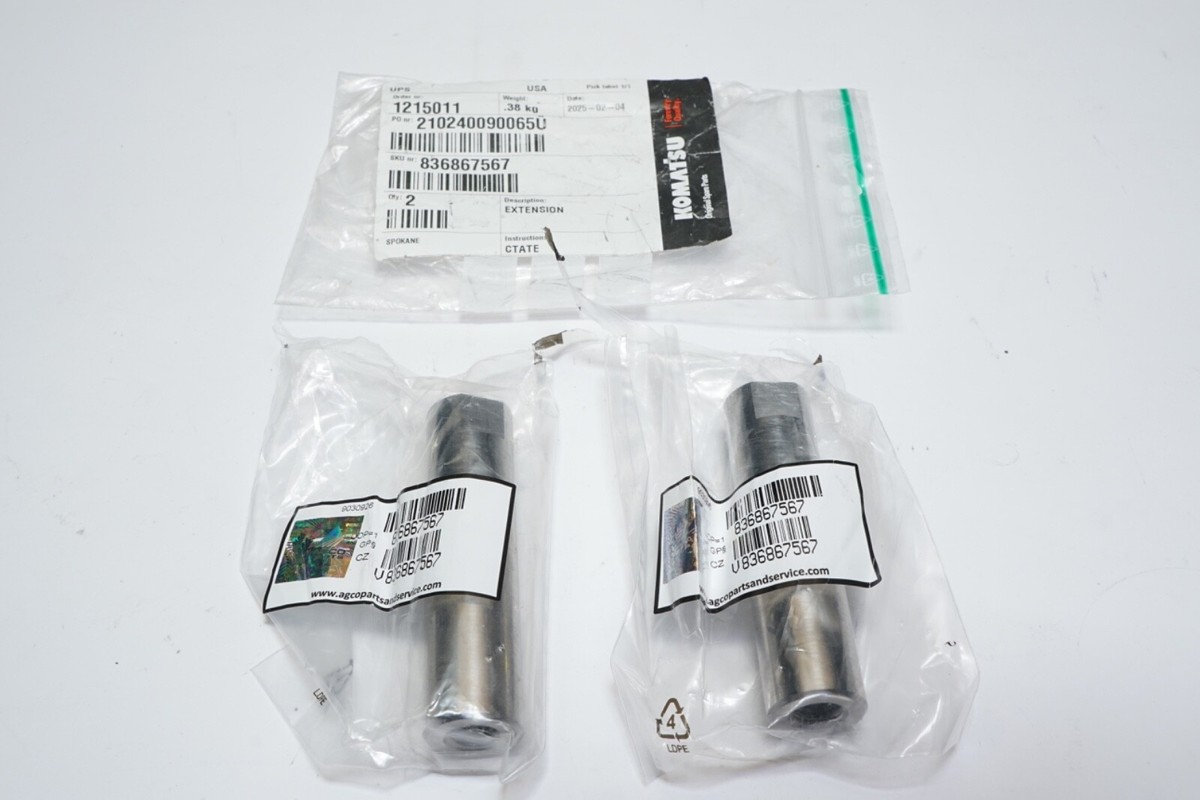 New Lot of 2 Genuine Komatsu 836867567 NUT Ships FREE | eBay