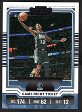 2023-24 Ja Morant Contenders Basketball Game Night Ticket Grizzles #3