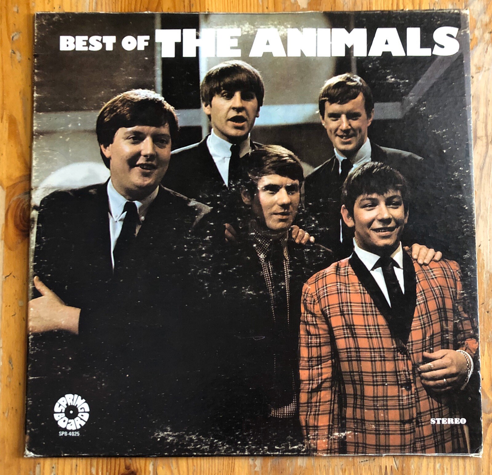Best Of The Animals Vinyl LP Record 1974 Springboard Records