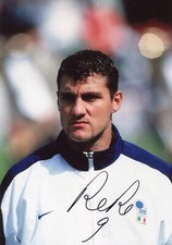 Christian Vieri Autograph Christian Vieri Autograph