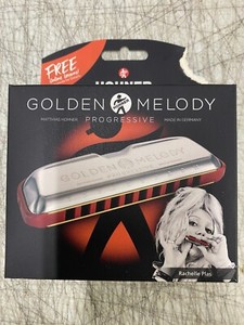 【未使用】Hohner Golden Melody ハーモニカ No. 543 Amazon.com: Hohner Golden Melody Progressive Harmonica, Key of G
