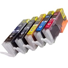  5 Pk New Ink PGI-250XL CLI-251XL Fits Canon Pixma IP7220 MG5420 MG6320