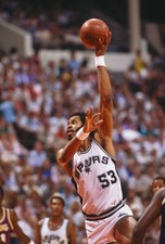 San Antonio Spurs' center Artis Gilmore 1980's Basketball photo