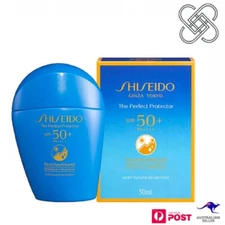 SHISEIDO Perfect UV Protector Synchro Shield Spf50+ PA++++ 50ml (NEW Authentic)