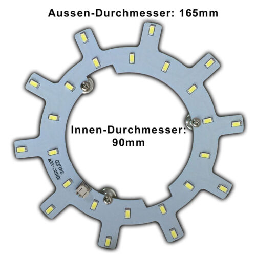 12W LED Modul warmweiß Umbau Set Deckenleuchte Deckenleuchte Rundlampe G10q - Bild 2 von 5