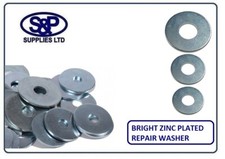 Repair Washers Penny Washers Zinc Plated Steel BZP M5 M6 M8 M10 M12 VARIOUS QTYS