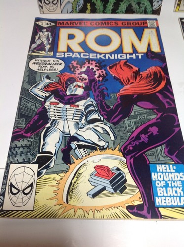 ROM Space Knight - 1980 Vol 1/ #3 , #4 , #10, #11 Marvel Comics Comic Book - Picture 4 of 6