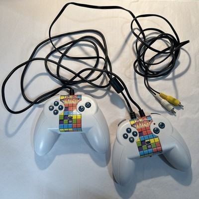 Family Tetris 2 Player TV Game w/ 2 Controllers Plug n Play 5 games in 1 Radica