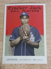 2004 Topps Cracker Jack SP #104B Edwin Jackson Dodgers Short Print Baseball Card
