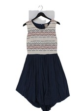 Dolan A-Line Midi Dress UK8 in Blue