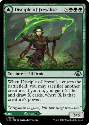 Disciple of Freyalise Modern Horizons 3 Regular