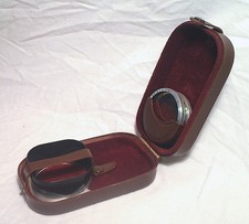 ROLLEI ROLLEIFLEX BAY III LENS HOOD FILTER W/ FIELD CASE - SUPER CLEAN