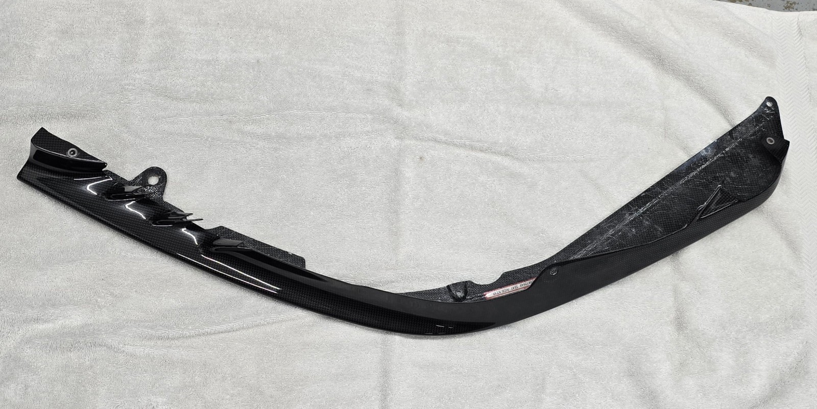 Ferrari SF90 Carbon Fiber Front Side Spoiler Splitter 872647 Front Bumper RIGHT
