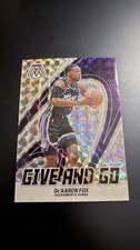 2023-24 Panini Mosaic - Give and Go De'Aaron Fox #4 Mosaic Prizm