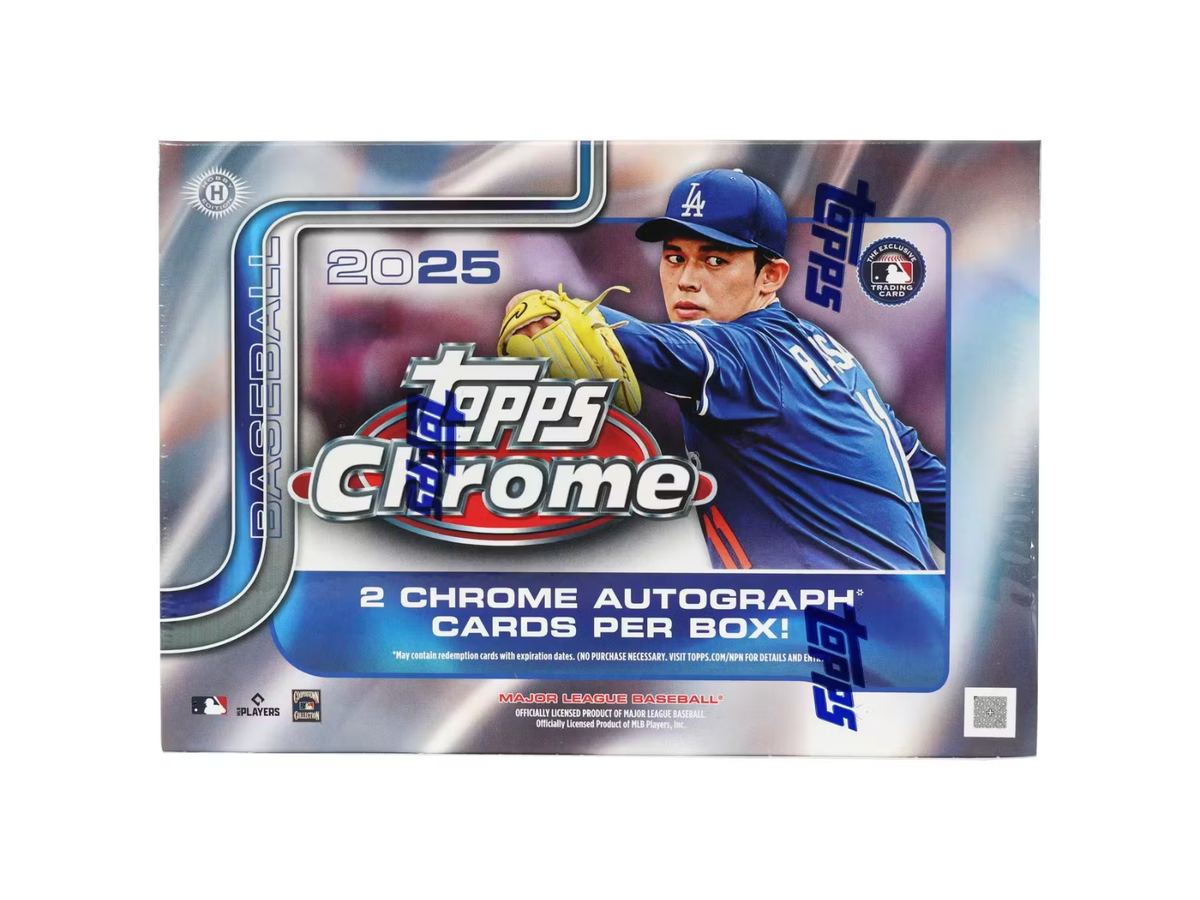 2025 TOPPS CHROME BASEBALL BREAKER DELIGHT BOX FACTORY SEALED | eBay