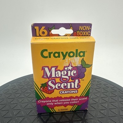 New Vintage 1994 Magic Scent Crayola Crayons 16 Count