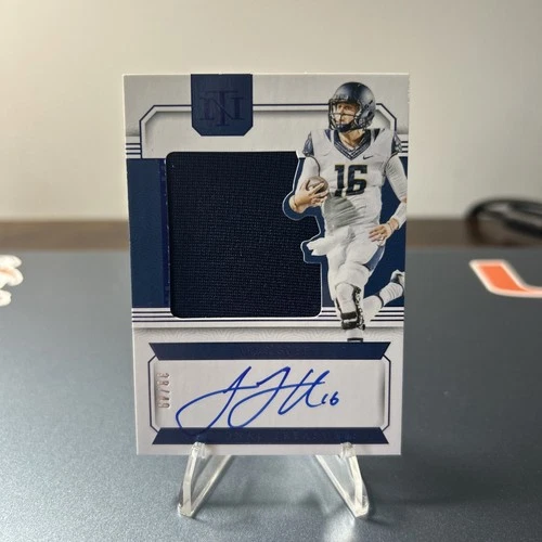 2025 National Treasures Collegiate Jared Goff Patch Auto /49 On Card AUTO Lions