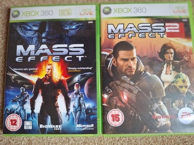 Mass Effect 1 und 2 - XBox 360 Spiele