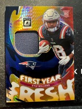 2025 Panini Donruss Optic Kyle Williams First Year Fresh Patch Relic RC 🔥