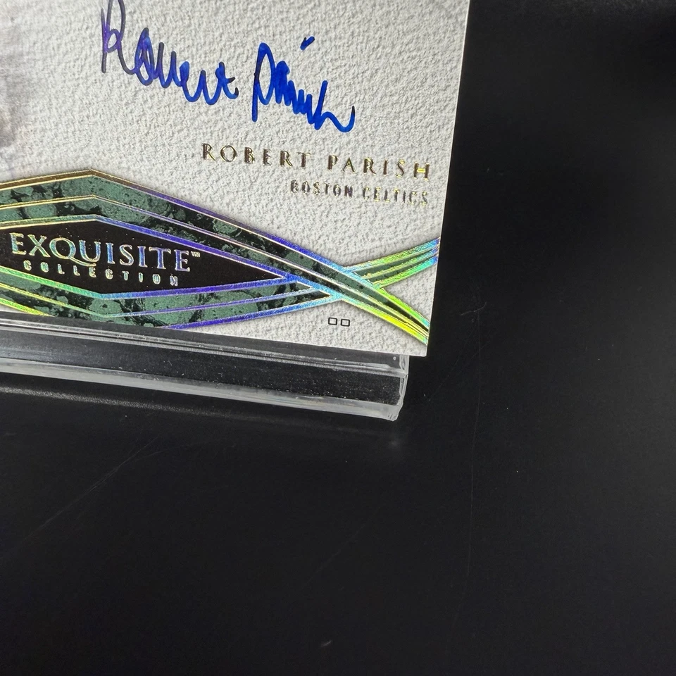 Robert Parish 2008-09 UD Exquisite Collection Auto Autographs /35 - Image 4 of 4