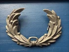 Original Civil War Enlisted Man’s Laurel Wreath Officers Hat Insignia