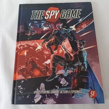 The Spy Game - A Roleplaying Game of Action & Espionage - 5e  Clone - Black Cats