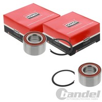 2X Mapco RADLAGER-SATZ Vorne Passend FüR Fiat Palio Siena Strada | 26093