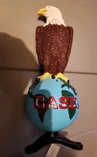Spec Cast Case Old Abe Eagle on Globe, 3D Sculpture ZJD1940